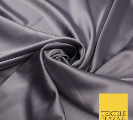 OVER 30 COLOURS Fine Silky Smooth Liquid Sateen Satin Dress Fabric Drape Lining