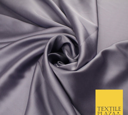 OVER 30 COLOURS Fine Silky Smooth Liquid Sateen Satin Dress Fabric Drape Lining