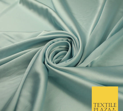 OVER 30 COLOURS Fine Silky Smooth Liquid Sateen Satin Dress Fabric Drape Lining