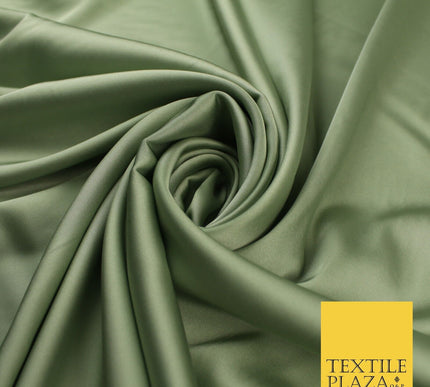 OVER 30 COLOURS Fine Silky Smooth Liquid Sateen Satin Dress Fabric Drape Lining