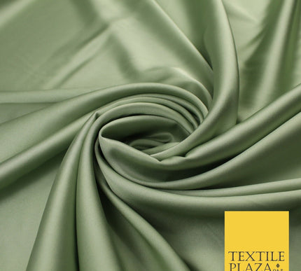 OVER 30 COLOURS Fine Silky Smooth Liquid Sateen Satin Dress Fabric Drape Lining