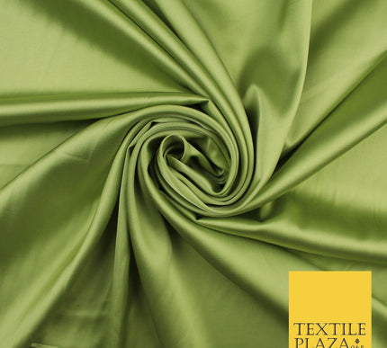 OVER 30 COLOURS Fine Silky Smooth Liquid Sateen Satin Dress Fabric Drape Lining