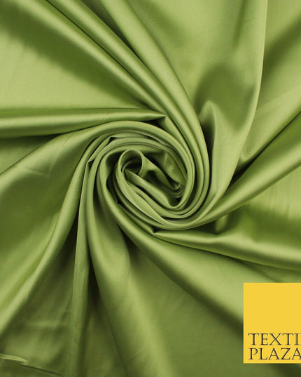 OVER 30 COLOURS Fine Silky Smooth Liquid Sateen Satin Dress Fabric Drape Lining