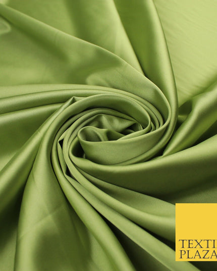 OVER 30 COLOURS Fine Silky Smooth Liquid Sateen Satin Dress Fabric Drape Lining