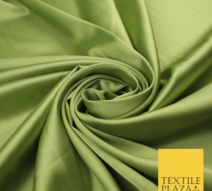OVER 30 COLOURS Fine Silky Smooth Liquid Sateen Satin Dress Fabric Drape Lining