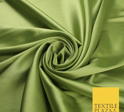 OVER 30 COLOURS Fine Silky Smooth Liquid Sateen Satin Dress Fabric Drape Lining
