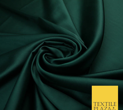 OVER 30 COLOURS Fine Silky Smooth Liquid Sateen Satin Dress Fabric Drape Lining