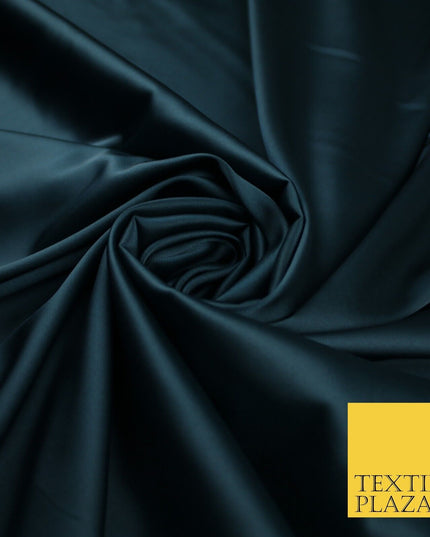 OVER 30 COLOURS Fine Silky Smooth Liquid Sateen Satin Dress Fabric Drape Lining
