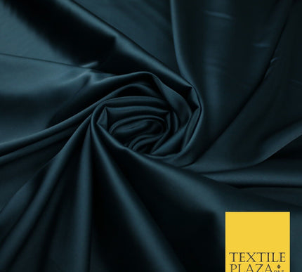 OVER 30 COLOURS Fine Silky Smooth Liquid Sateen Satin Dress Fabric Drape Lining
