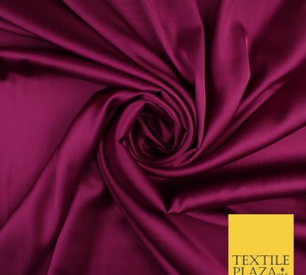 OVER 30 COLOURS Fine Silky Smooth Liquid Sateen Satin Dress Fabric Drape Lining