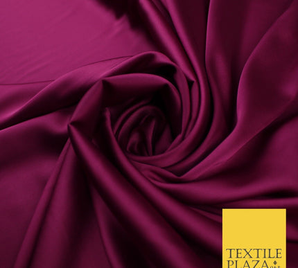 OVER 30 COLOURS Fine Silky Smooth Liquid Sateen Satin Dress Fabric Drape Lining