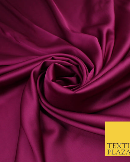 OVER 30 COLOURS Fine Silky Smooth Liquid Sateen Satin Dress Fabric Drape Lining