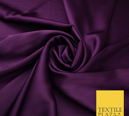 OVER 30 COLOURS Fine Silky Smooth Liquid Sateen Satin Dress Fabric Drape Lining