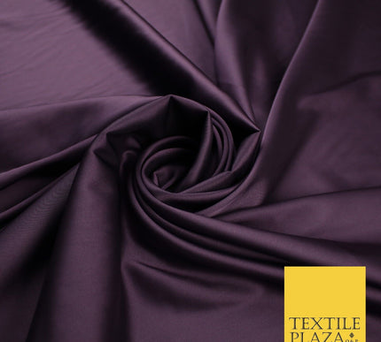 OVER 30 COLOURS Fine Silky Smooth Liquid Sateen Satin Dress Fabric Drape Lining