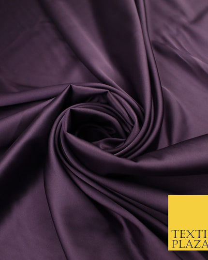 OVER 30 COLOURS Fine Silky Smooth Liquid Sateen Satin Dress Fabric Drape Lining