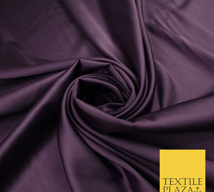 OVER 30 COLOURS Fine Silky Smooth Liquid Sateen Satin Dress Fabric Drape Lining
