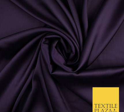 OVER 30 COLOURS Fine Silky Smooth Liquid Sateen Satin Dress Fabric Drape Lining