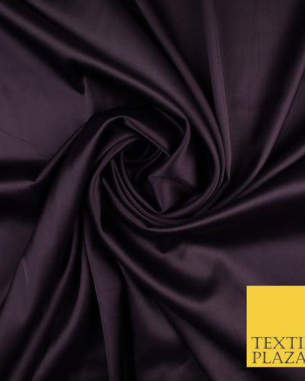 OVER 30 COLOURS Fine Silky Smooth Liquid Sateen Satin Dress Fabric Drape Lining