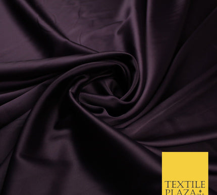 OVER 30 COLOURS Fine Silky Smooth Liquid Sateen Satin Dress Fabric Drape Lining