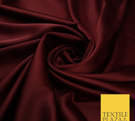 OVER 30 COLOURS Fine Silky Smooth Liquid Sateen Satin Dress Fabric Drape Lining