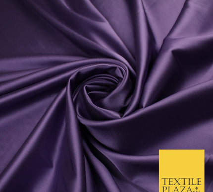 OVER 30 COLOURS Fine Silky Smooth Liquid Sateen Satin Dress Fabric Drape Lining
