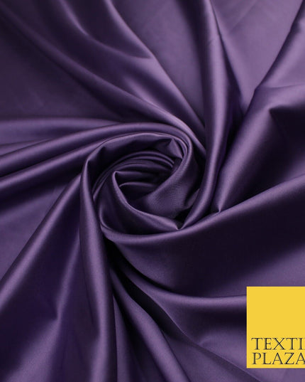 OVER 30 COLOURS Fine Silky Smooth Liquid Sateen Satin Dress Fabric Drape Lining