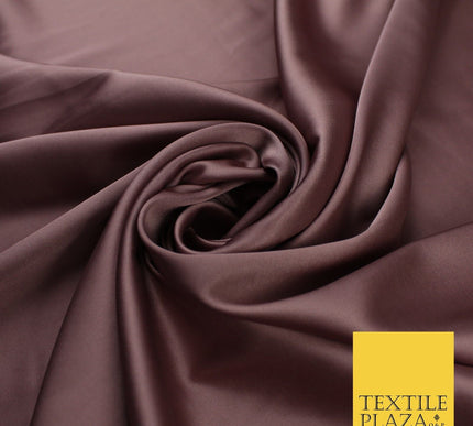 OVER 30 COLOURS Fine Silky Smooth Liquid Sateen Satin Dress Fabric Drape Lining