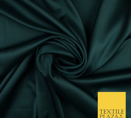 OVER 30 COLOURS Fine Silky Smooth Liquid Sateen Satin Dress Fabric Drape Lining
