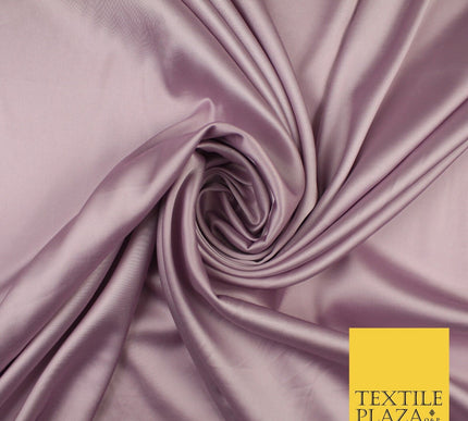 OVER 30 COLOURS Fine Silky Smooth Liquid Sateen Satin Dress Fabric Drape Lining