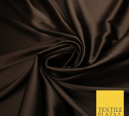 OVER 30 COLOURS Fine Silky Smooth Liquid Sateen Satin Dress Fabric Drape Lining