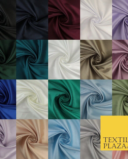 20 COLOURS - Premium Plain MIKADO Matt Bridal Satin Fabric Wedding Dress