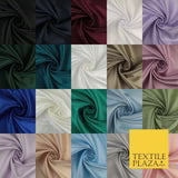 20 COLOURS - Premium Plain MIKADO Matt Bridal Satin Fabric Wedding Dress