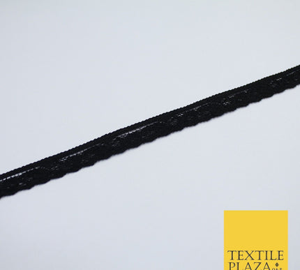 4 COLOURS Vintage Lace Trimming Border Ribbon Gota Lingerie 9mm WIDE