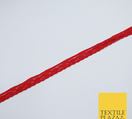 4 COLOURS Vintage Lace Trimming Border Ribbon Gota Lingerie 9mm WIDE