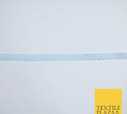 4 COLOURS Vintage Lace Trimming Border Ribbon Gota Lingerie 9mm WIDE