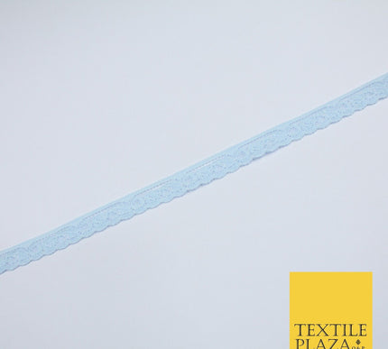 4 COLOURS Vintage Lace Trimming Border Ribbon Gota Lingerie 9mm WIDE