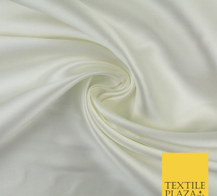 20 COLOURS - Premium Plain MIKADO Matt Bridal Satin Fabric Wedding Dress