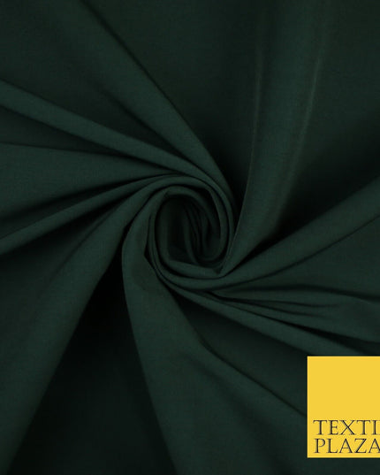 5 Colours - Luxury Plain Stretch Bengaline Dress Suiting Trousers Fabric 59"