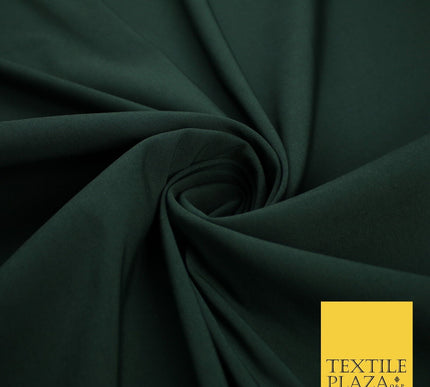 5 Colours - Luxury Plain Stretch Bengaline Dress Suiting Trousers Fabric 59"