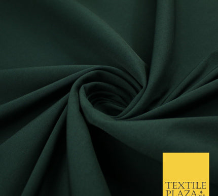 5 Colours - Luxury Plain Stretch Bengaline Dress Suiting Trousers Fabric 59"