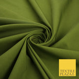 5 Colours - Luxury Plain Stretch Bengaline Dress Suiting Trousers Fabric 59"