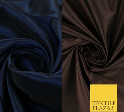 Two-Tone Faux Silk Taffeta Dress Fabric Material 58" Wide