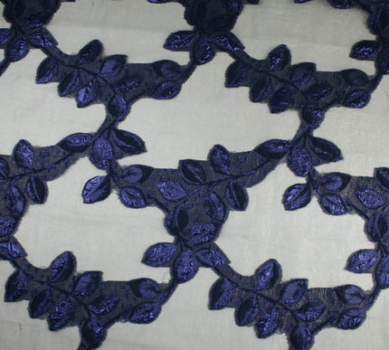 5 Designs - Grey Organza Base Large Flower Textured Brocade Jacquard Fabric 58"