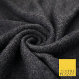 4 COLOURS - Premium Plain Textured Bouclé Sherpa Fur Fabric Material 59" WIDE
