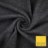4 COLOURS - Premium Plain Textured Bouclé Sherpa Fur Fabric Material 59" WIDE
