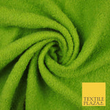 4 COLOURS - Premium Plain Textured Bouclé Sherpa Fur Fabric Material 59" WIDE
