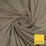 7 COLOURS - Faux Stretch Suede Fabric Dressmaking Craft 66" WIDE