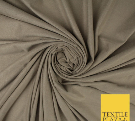 7 COLOURS - Faux Stretch Suede Fabric Dressmaking Craft 66" WIDE