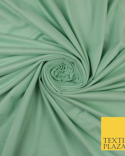 7 COLOURS - Faux Stretch Suede Fabric Dressmaking Craft 66" WIDE