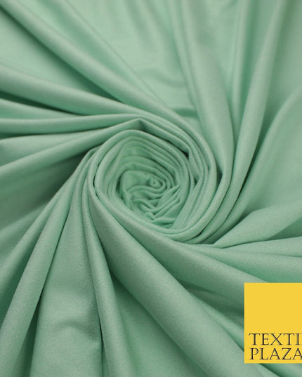 7 COLOURS - Faux Stretch Suede Fabric Dressmaking Craft 66" WIDE